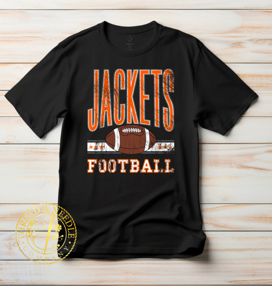 Jackets Football Distressed