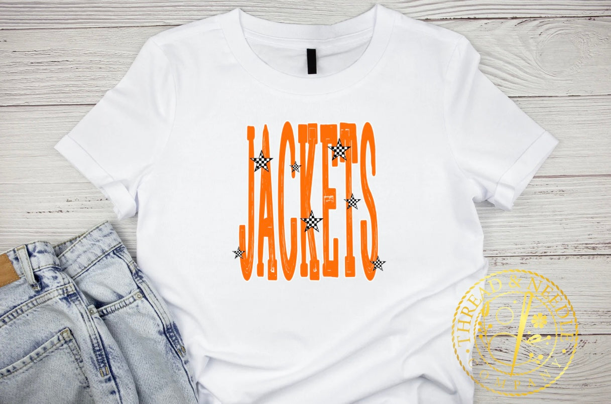 Jackets Checkered Stars COMFORT COLORS