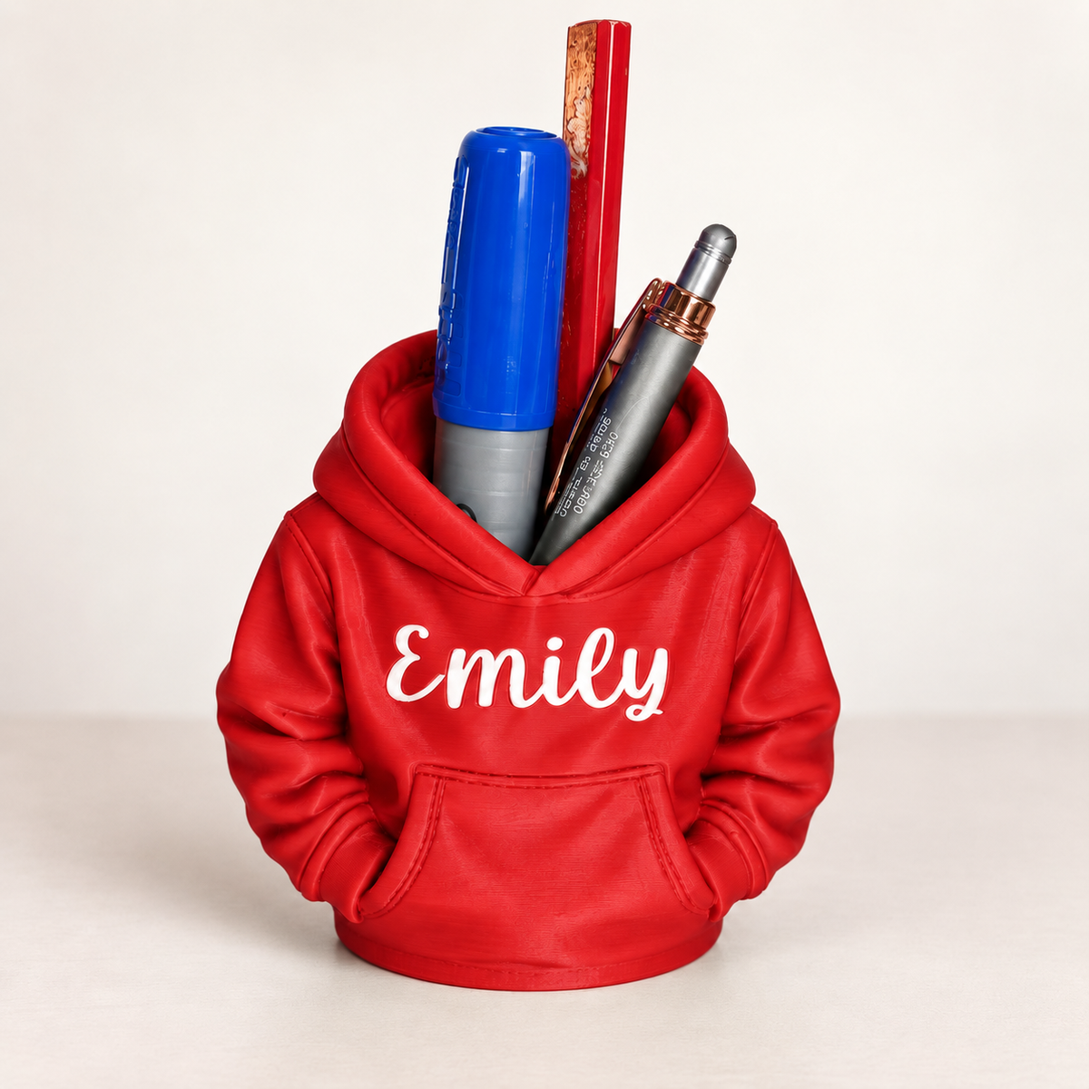 Hoodie pen holder