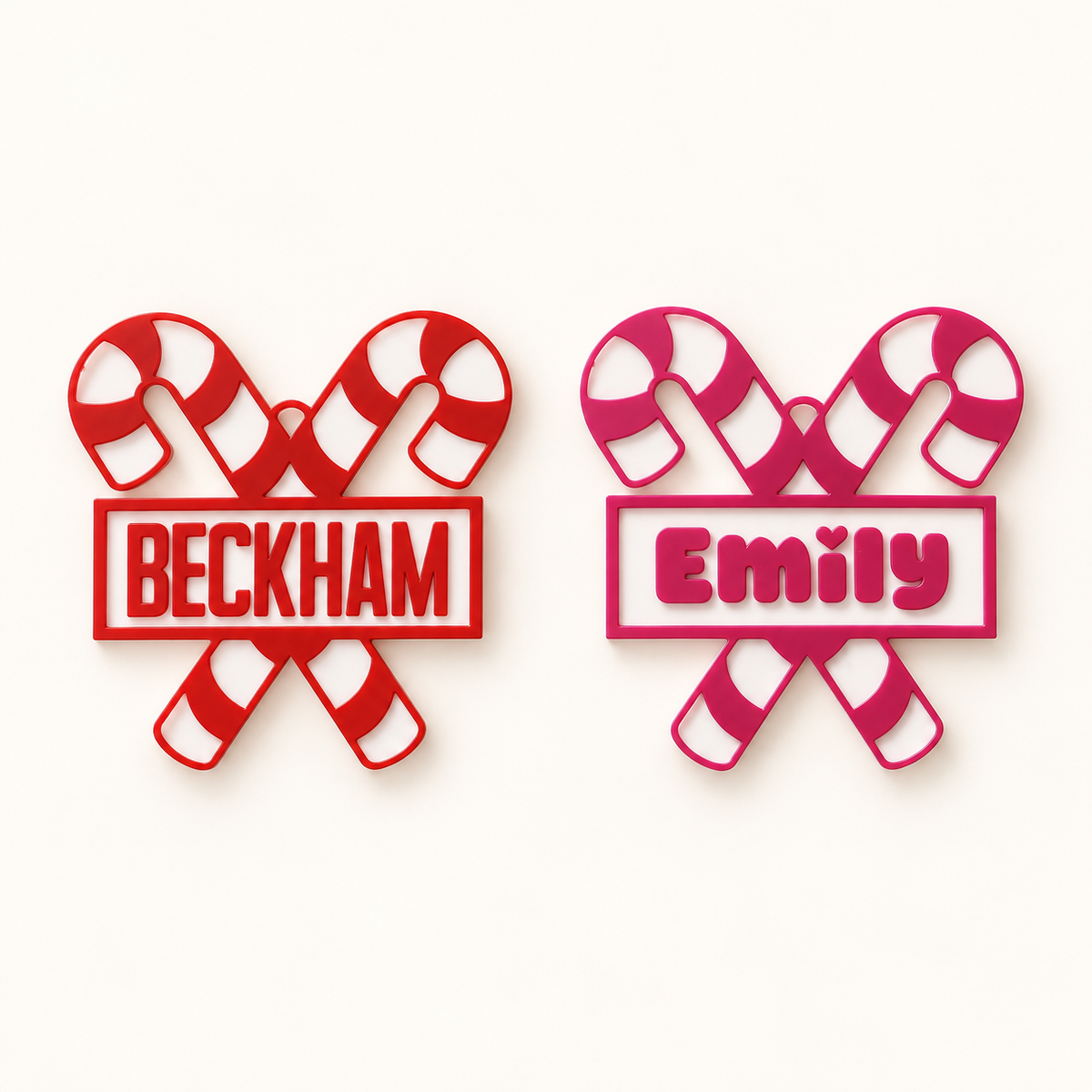 Personalized Candy Cane Ornament 🎄